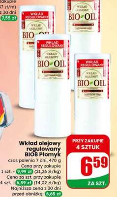 Wkład olejowy regulowany BIO8 Płomyk