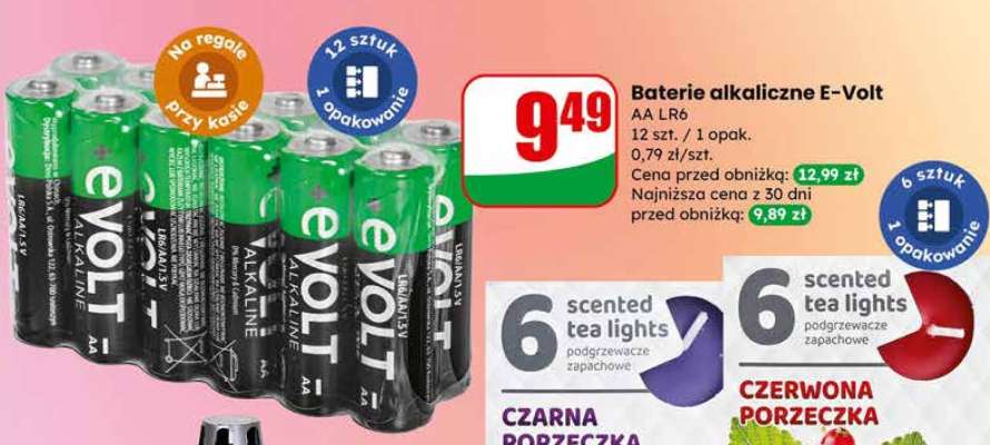 Baterie alkaliczne E Volt