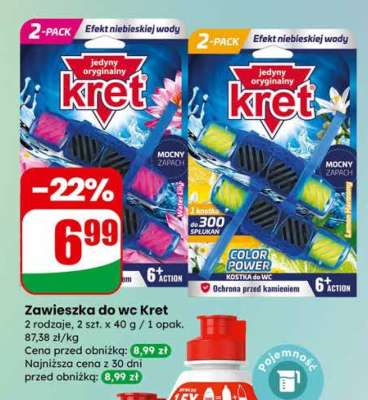 Zawieszka do WC Kret