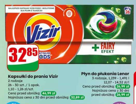 Kapsułki do prania Vizir**