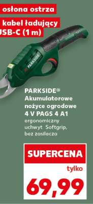 PARKSIDE® Akumulatorowe nożyce ogrodowe 4 V PAGS 4 A1