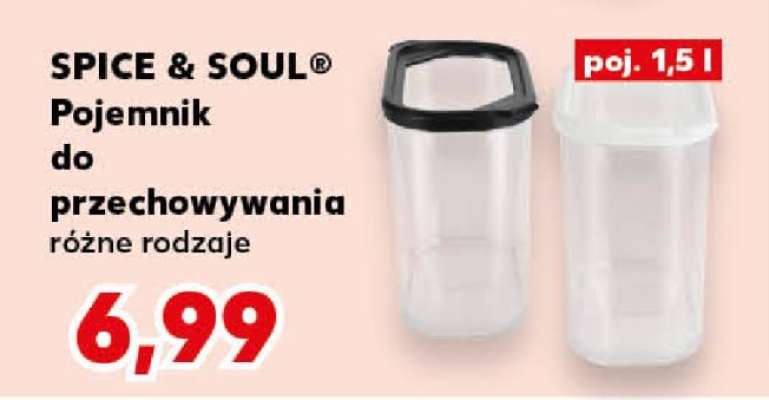 SPICE & SOUL® Pojemnik do przechowywania