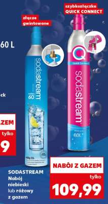 SODASTREAM Nabój niebieski lub różowy z gazem
