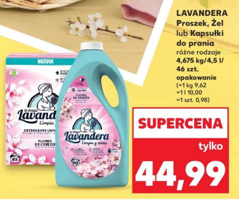 LAVANDERA Proszek, Żel lub Kapsułki do prania