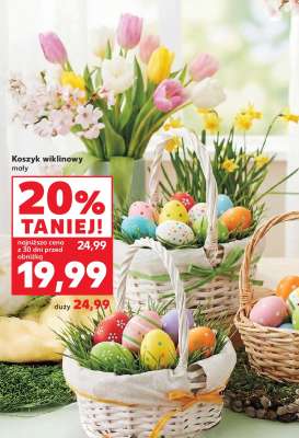 Koszyk wiklinowy mały