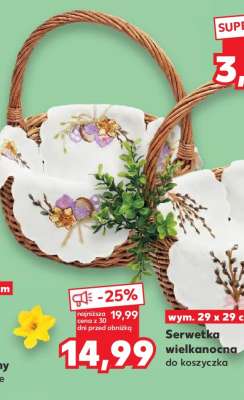 Serwetka wielkanocna do koszyczka