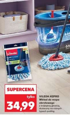 VILEDA H2PRO Wkład do mopa obrotowego