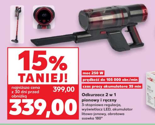 Odkurzacz 2 w 1 pionowy i ręczny