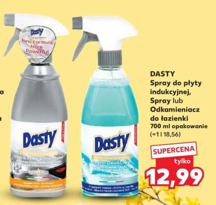 DASTY Spray do płyty indukcyjnej, Spray lub Odkamieniacz do łazienki