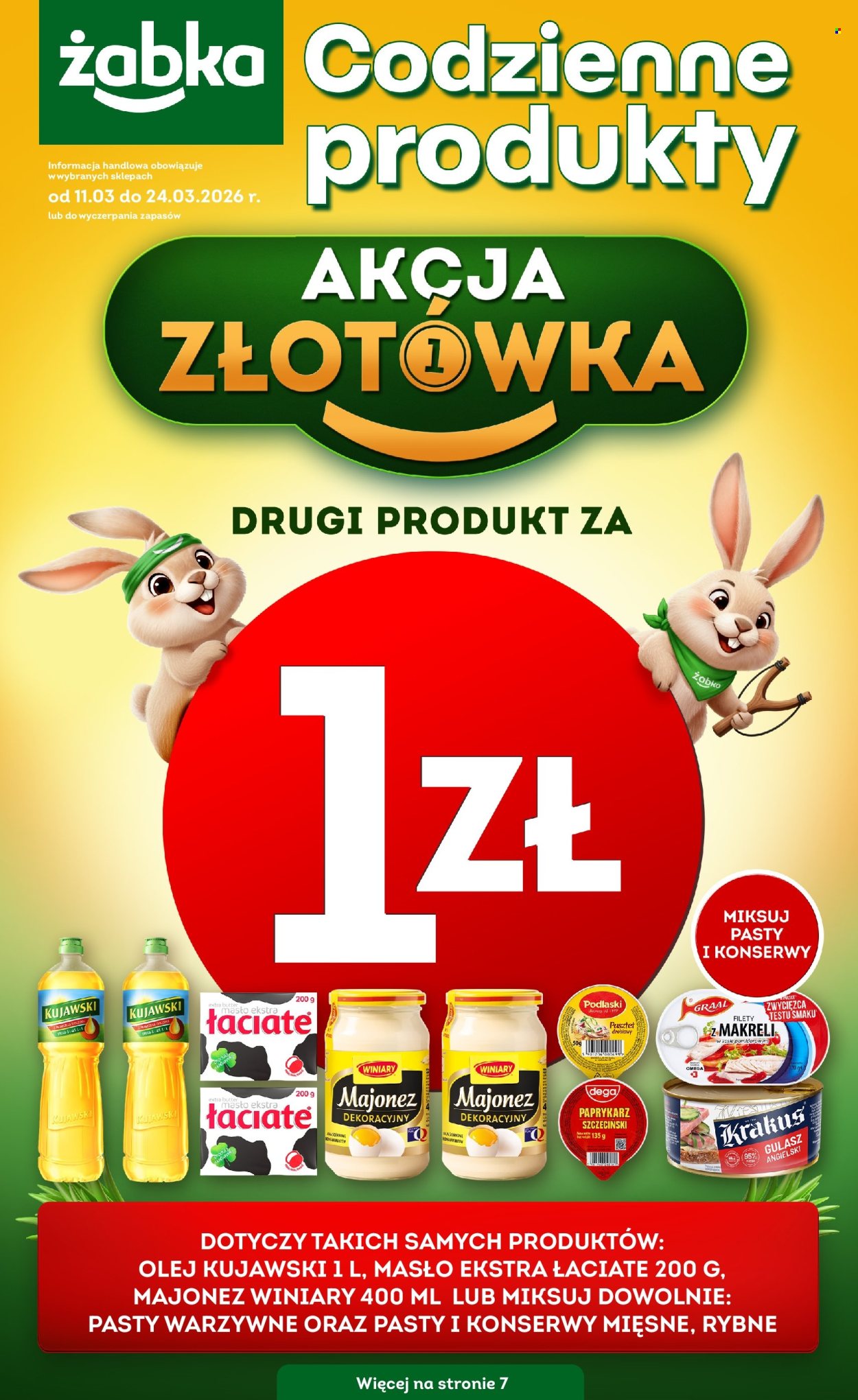 Gazetka Żabka - 11.03.2026 - 24.03.2026. Strona 1