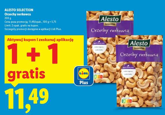 ALESTO SELECTION Orzechy nerkowca