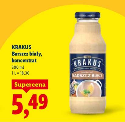 KRAKUS Barszcz biały, koncentrat