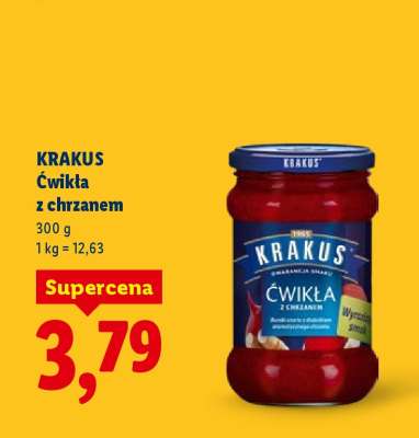 KRAKUS Ćwikła z chrzanem