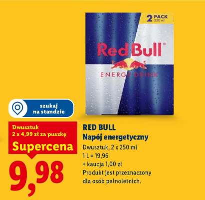 RED BULL Napój energetyczny