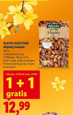 ALESTO SELECTION Migdały łuskane