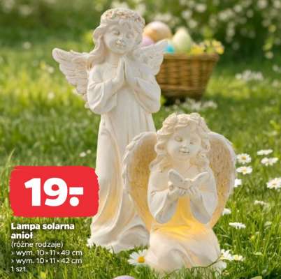 Lampa solarna anioł