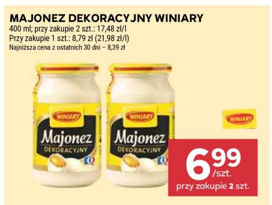 Majonez dekoracyjny WINIARY