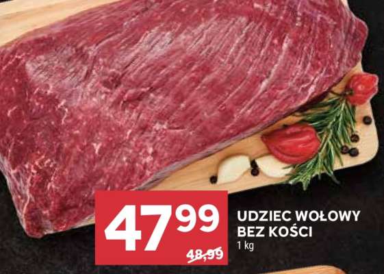 Udziec wołowy bez kości