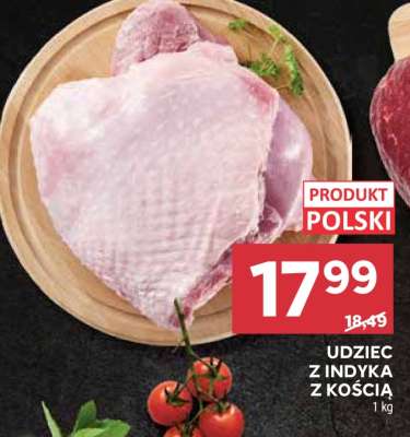 Udziec z indyka z kością