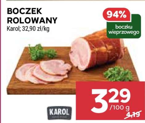 Boczek rolowany