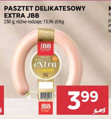 PASZTET DELIKATESOWY EXTRA JBB