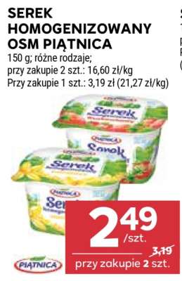 Serek homogenizowany OSM Piątnica