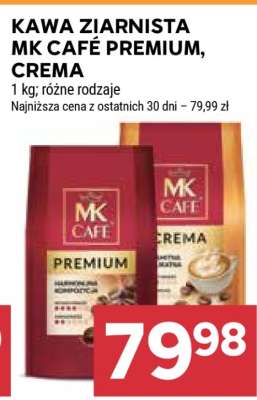 Kawa Ziarnista MK Café Premium, Crema