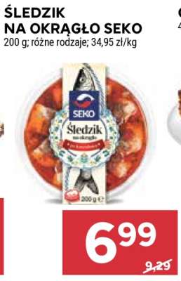 Śledzik na okrągło Seko