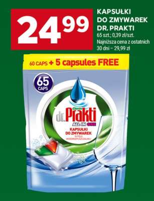 Kapsułki do zmywarek Dr. Prakti