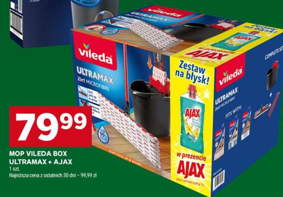 Mop Vileda Box Ultramax + Ajax