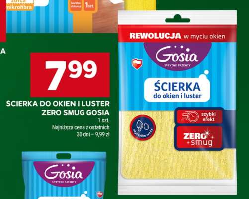 Ścierka do okien i luster Zero Smug Gosia