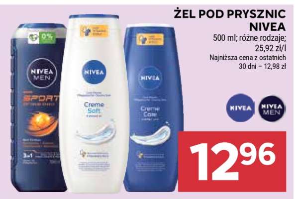 Żel pod prysznic Nivea