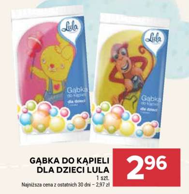 Gąbka do kąpieli dla dzieci Lula