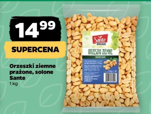 Orzeszki ziemne prażone, solone Sante