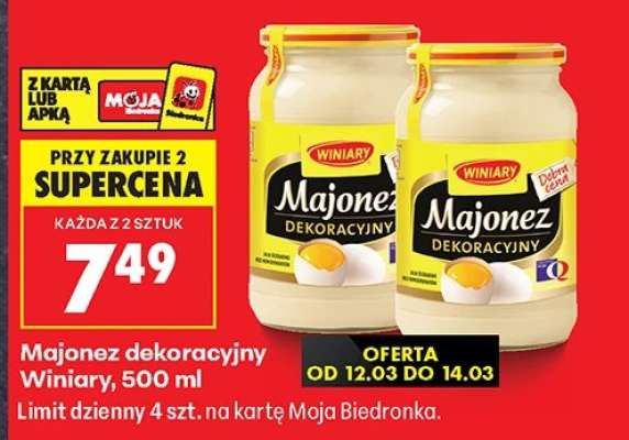 Majonez dekoracyjny Winiary 500 ml