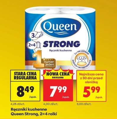 Ręczniki kuchenne Queen Strong , 2-4 rolki