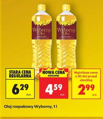 Olej rzepakowy Wyborny, 1l