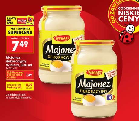 Majonez dekoracyjny Winiary 500 ml