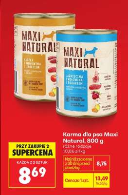 Karma dla psa Maxi Natural, 800 g