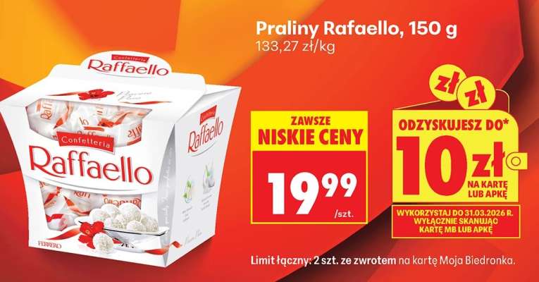 Praliny Rafaello, 150 g