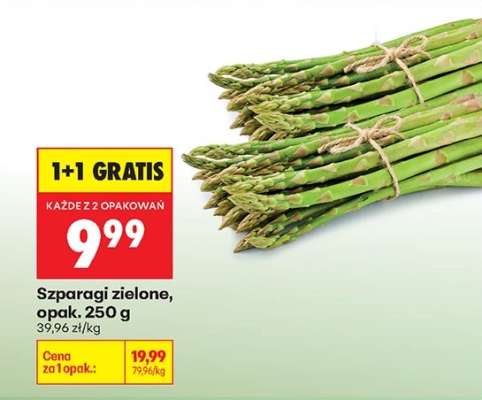 Szparagi zielone opak . 250 g