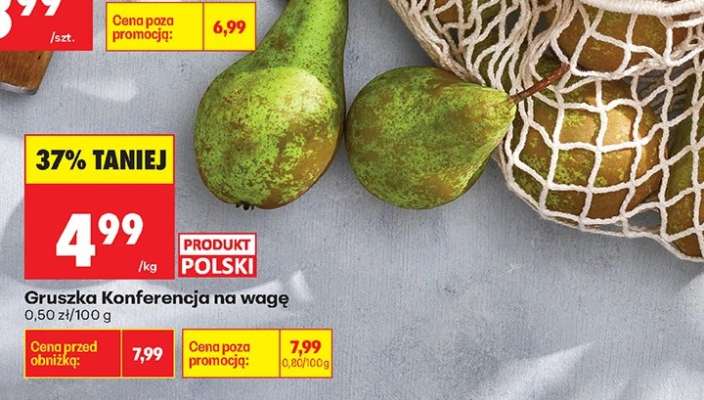 Gruszka konferencja na wagę