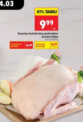 Kaczka świeża bez podrobów Kraina Mies