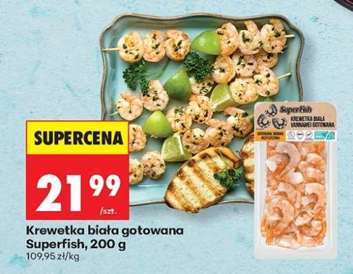 Krewetka biała gotowana Superfish, 200 g