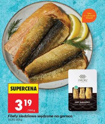 Filety śledziowe wędzone na gorąco