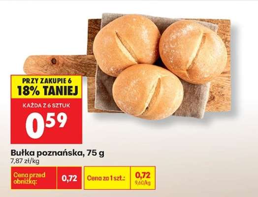 Bułka poznańska 75 g