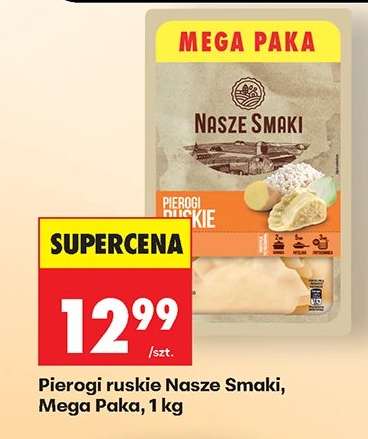 Pierogi ruskie Nasze Smaki Mega Paka 1 kg
