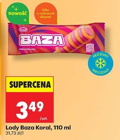 Lody Baza Koral, 110 ml