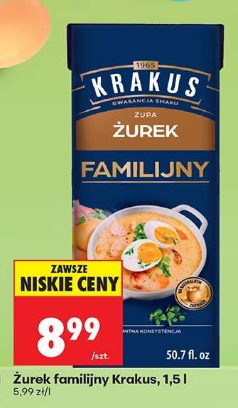 Żurek familijny Krakus, 1,5 l