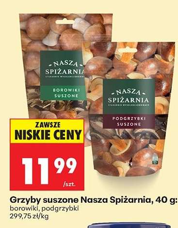 Grzyby suszone Nasza Spiżarnia 40 g